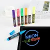 The Baok highlighter MP4901 LED electronic screen can be erased with seven colors of highlighter Item Picture